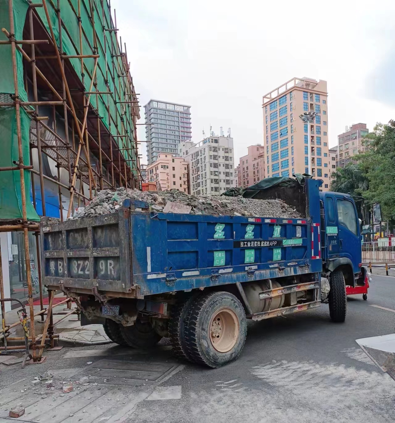 建筑垃圾清運(yùn)案例